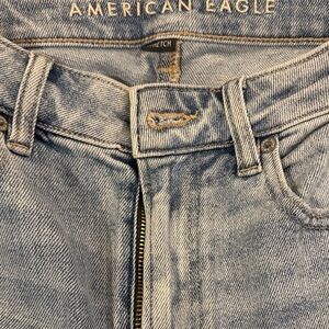 American Eagle Outfitters High Rise Light Blue Jeans